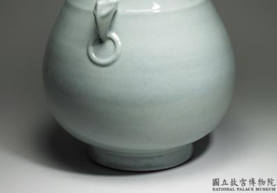 图片[3]-Hu vessel with handles in green glaze, Qing dynasty, Qianlong reign (1736-1795)-China Archive